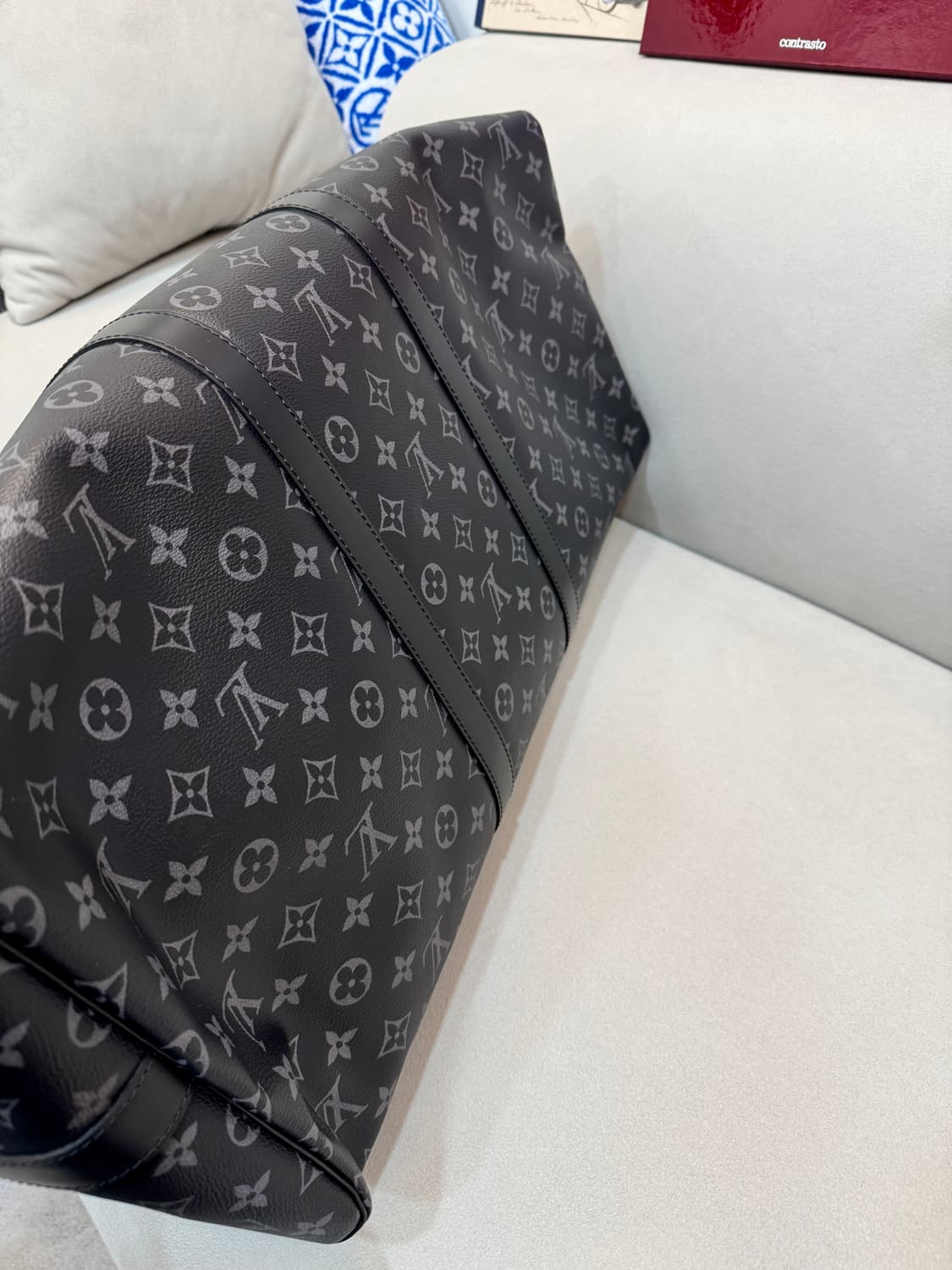 루이비통 모노그램 반둘리에 키폴 55 토트 보스턴백  상품이미지4