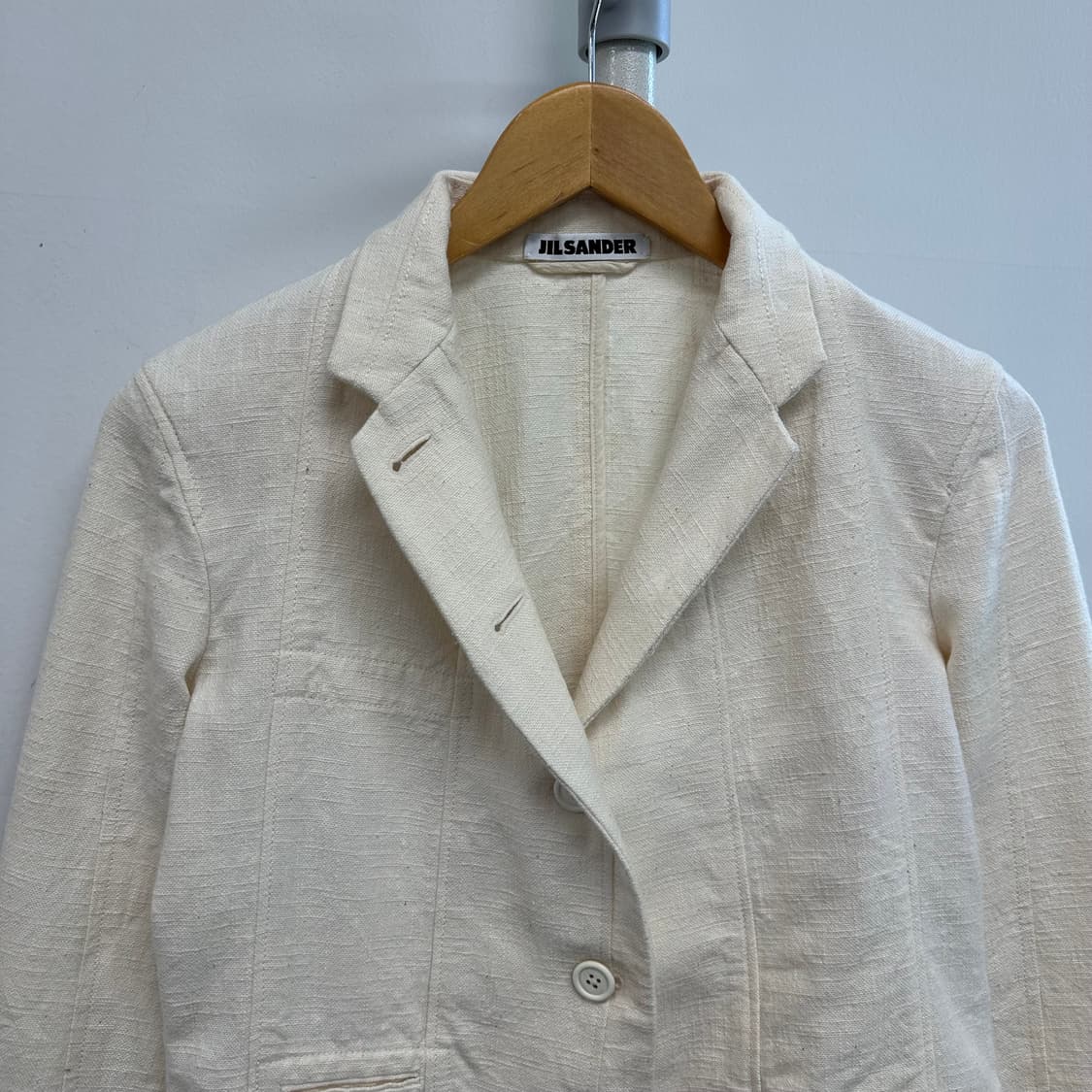 질샌더 코튼 린넨 자켓 상품이미지3