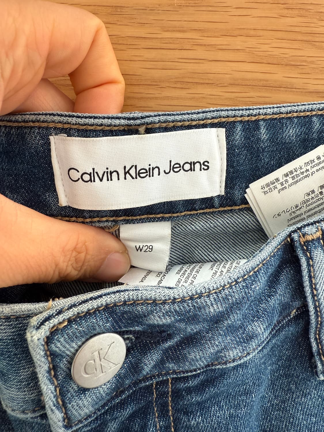 켈빈클라인(CK) 90's 스트레이트 데님 팬츠 상품이미지8