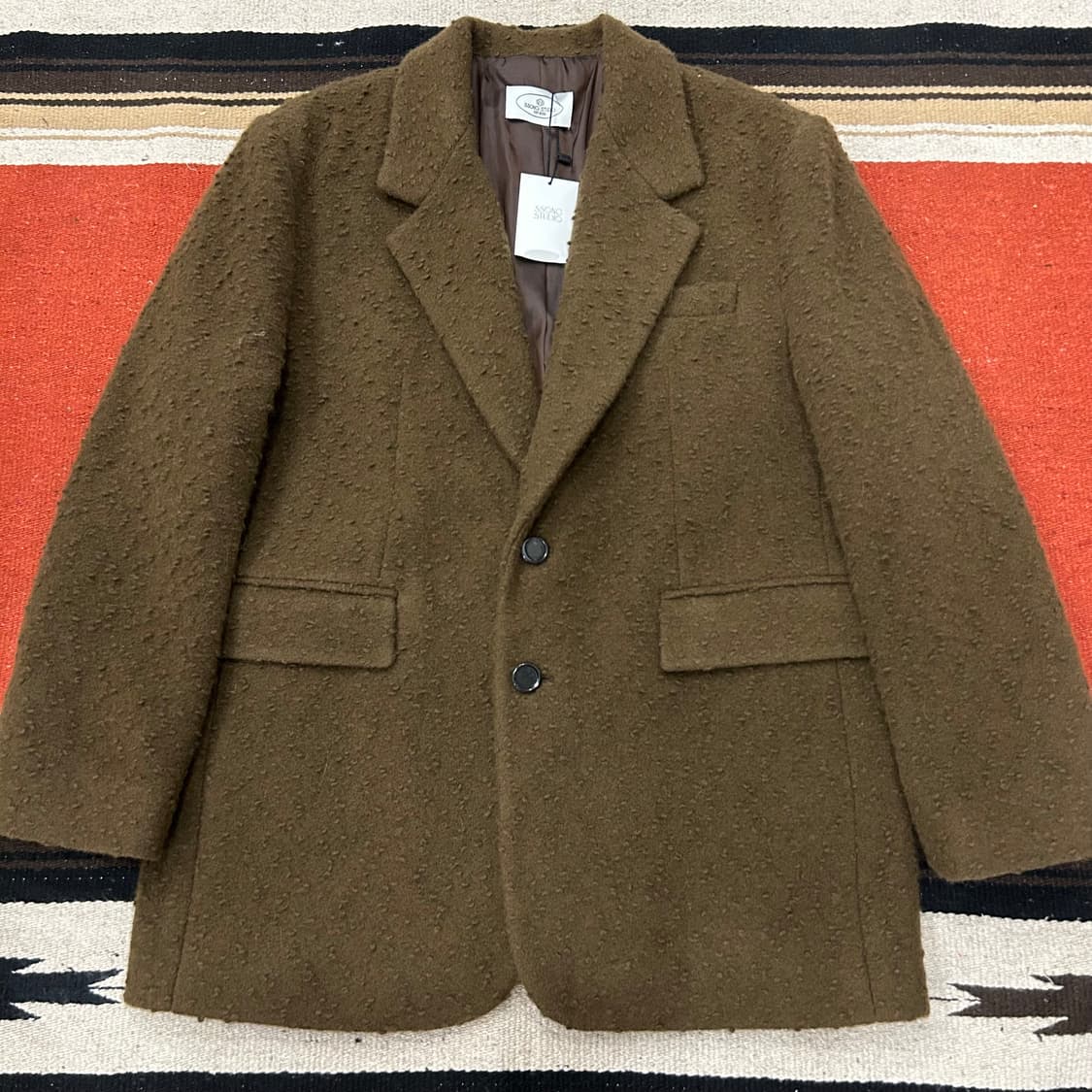 쏭스튜디오 오버사이즈 울블렌드 자켓 상품이미지1