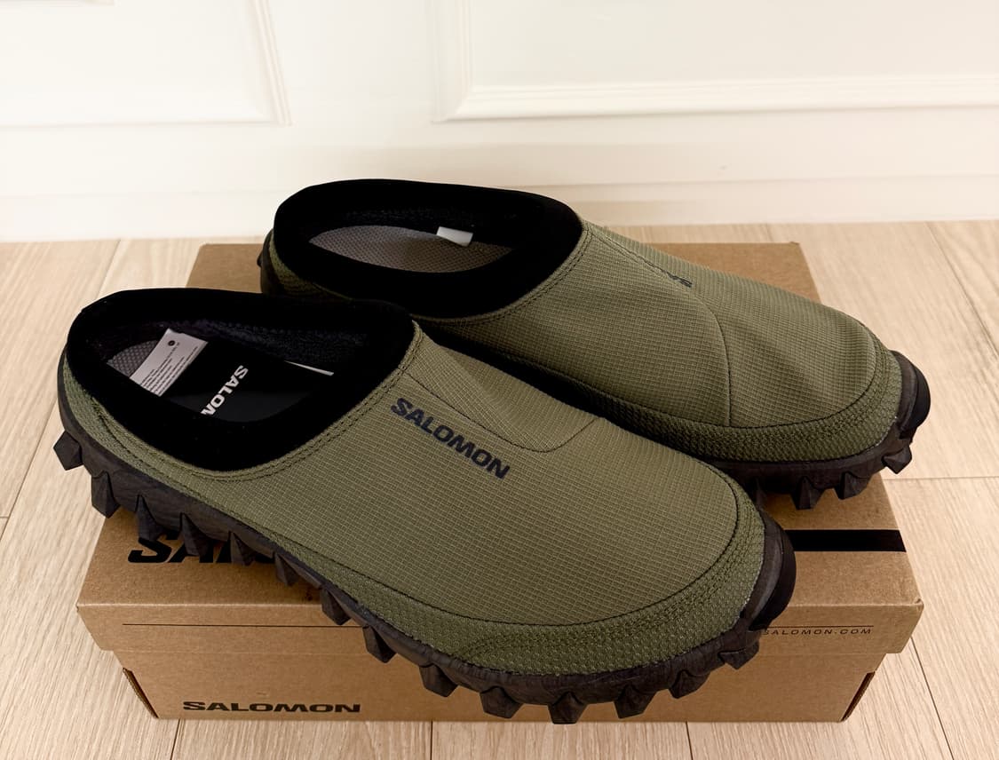 (255)(새상품)살로몬 스노우 클로그 딥 그린 방한화 상품이미지2