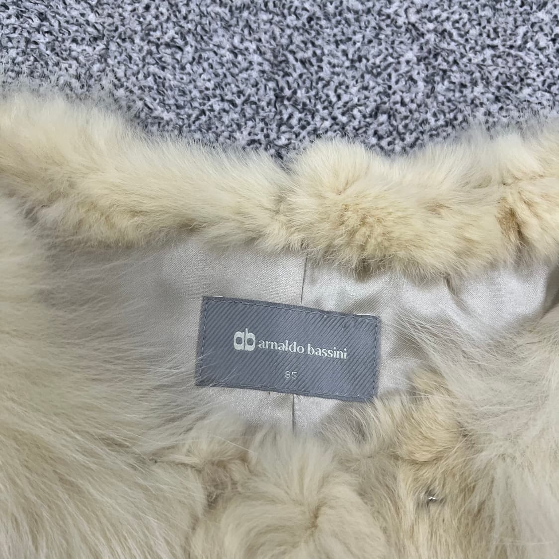 95 아날도바시니 여성 퍼 조끼 0327M 상품이미지2