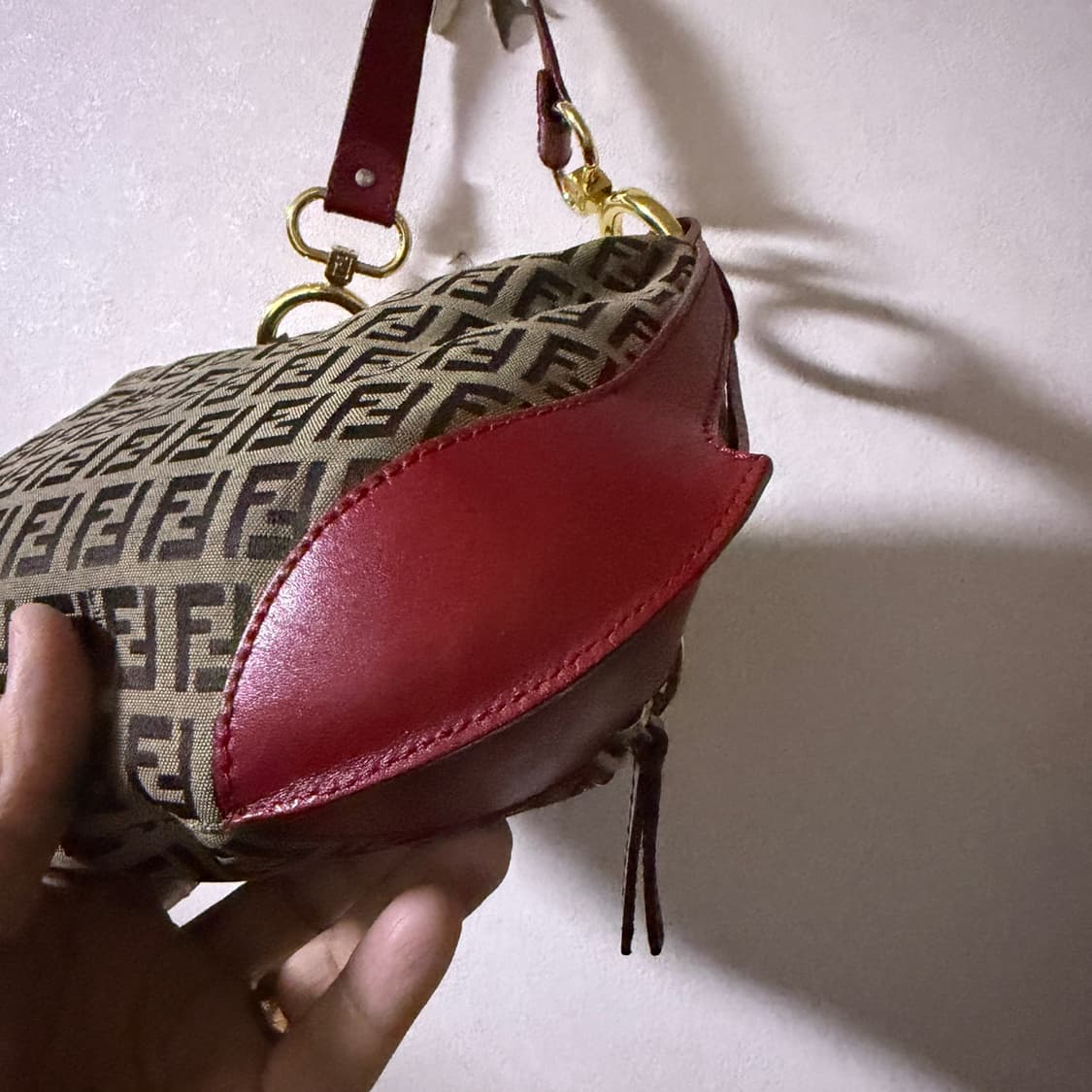 펜디 FF 로고 미니 호보&숄더백  상품이미지3