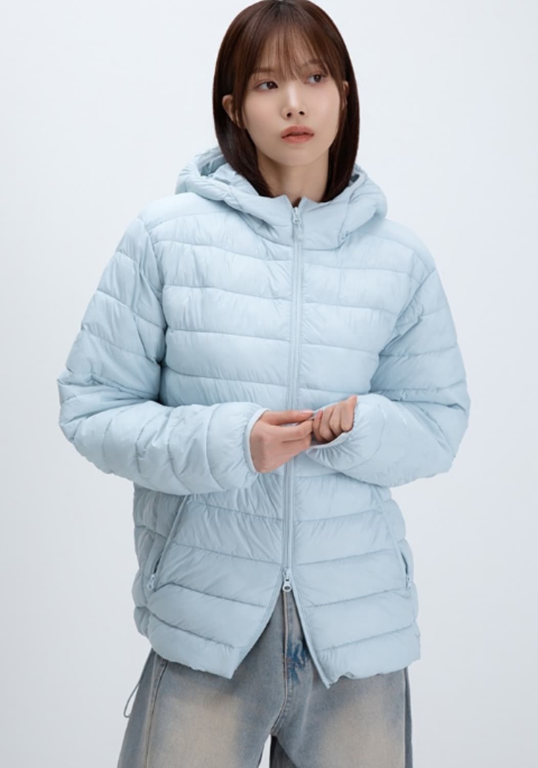 스파오 경량패딩 사이즈S 새상품 상품이미지1