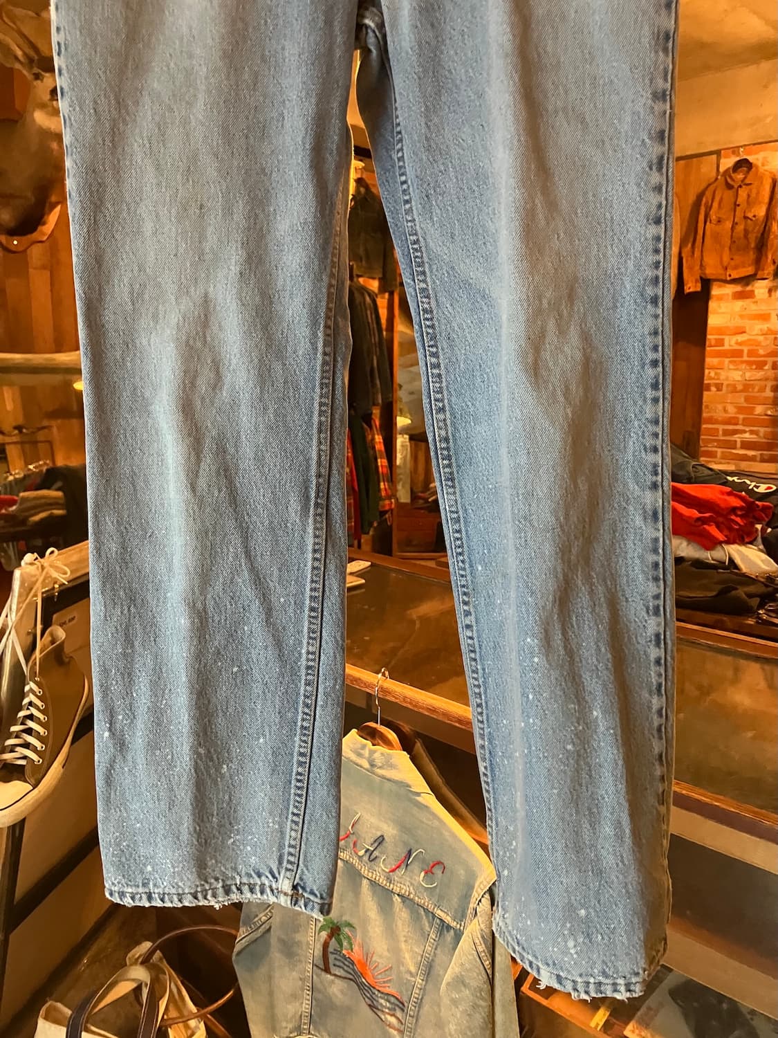90s USA Levis 517 Boot Cut Denim Pants 상품이미지4