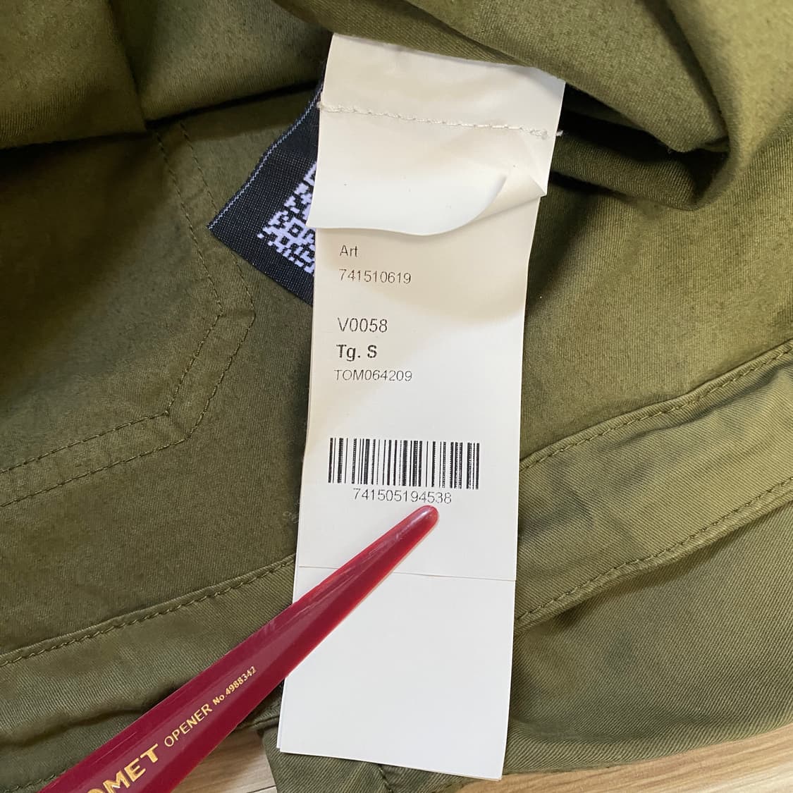 [ S ] 스톤 아일랜드 라운드 오버셔츠 상품이미지4