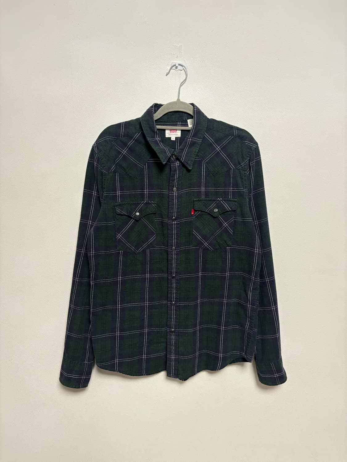 리바이스 레드탭 웨스턴 체크 셔츠 상품이미지3