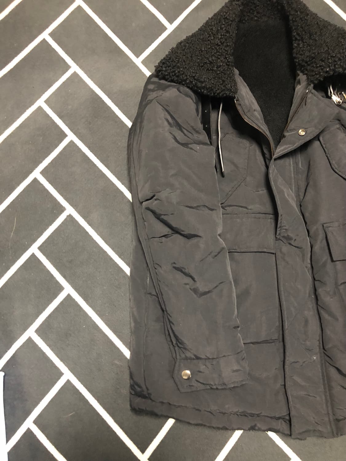 (횡재가)내부퍼 패딩카라무스탕/몽클레어 스톤 발망 프라다 구찌 톰포드 벨 상품이미지2