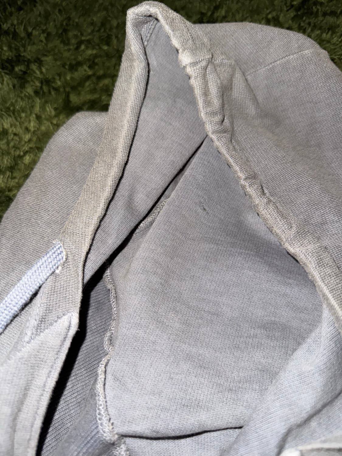 [XL] 코스트퍼킬로 라이트 웨이트 블리치드 후드집업 그레이 상품이미지4