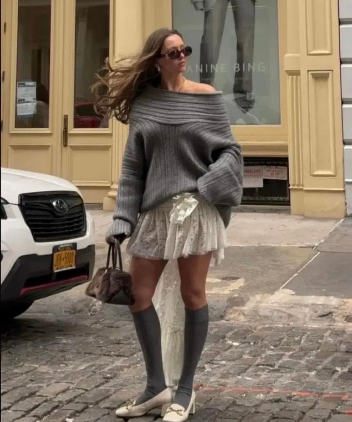 Tach clothing 레이스 스커트 상품이미지2