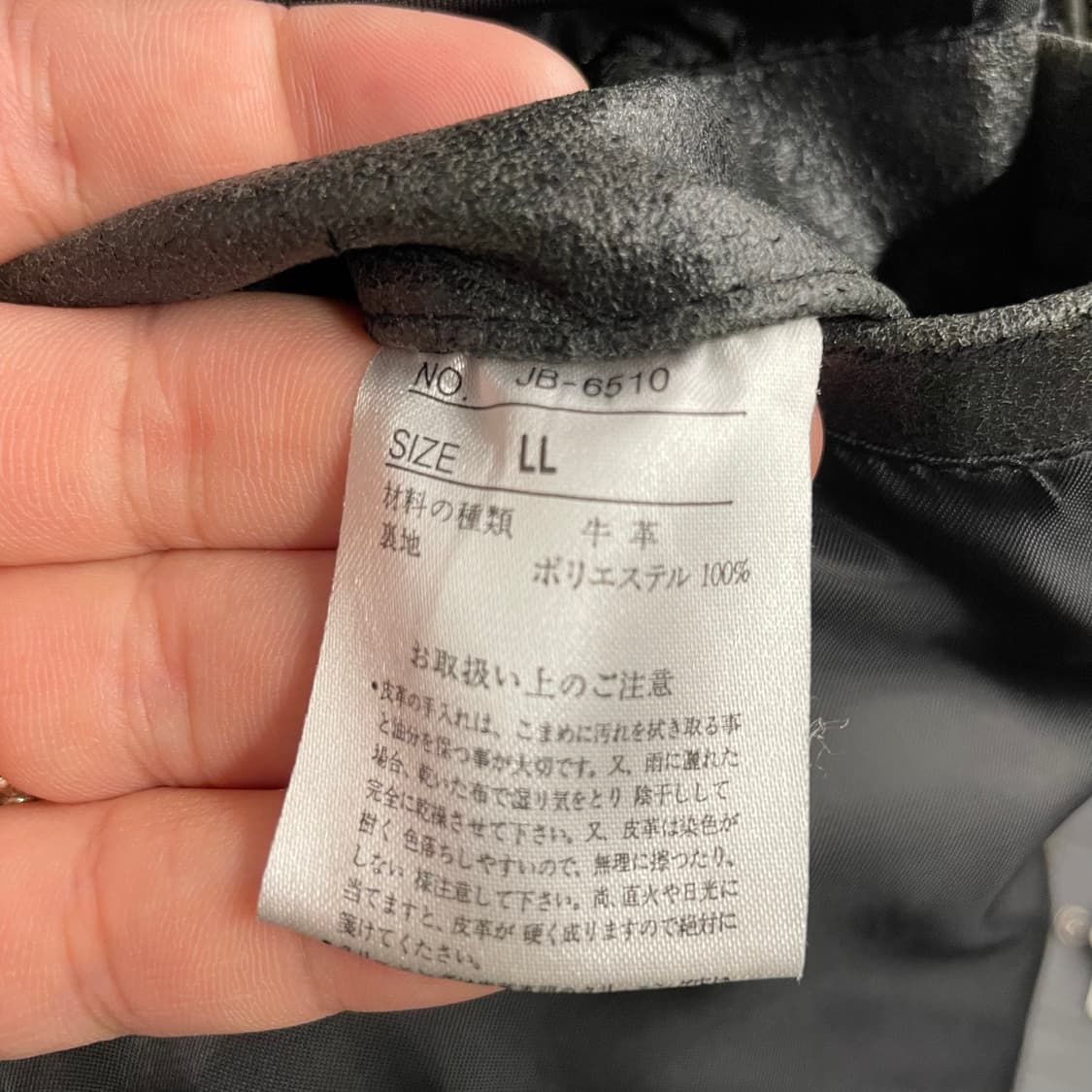 유로얄 소가죽 바이커 자켓 상품이미지10