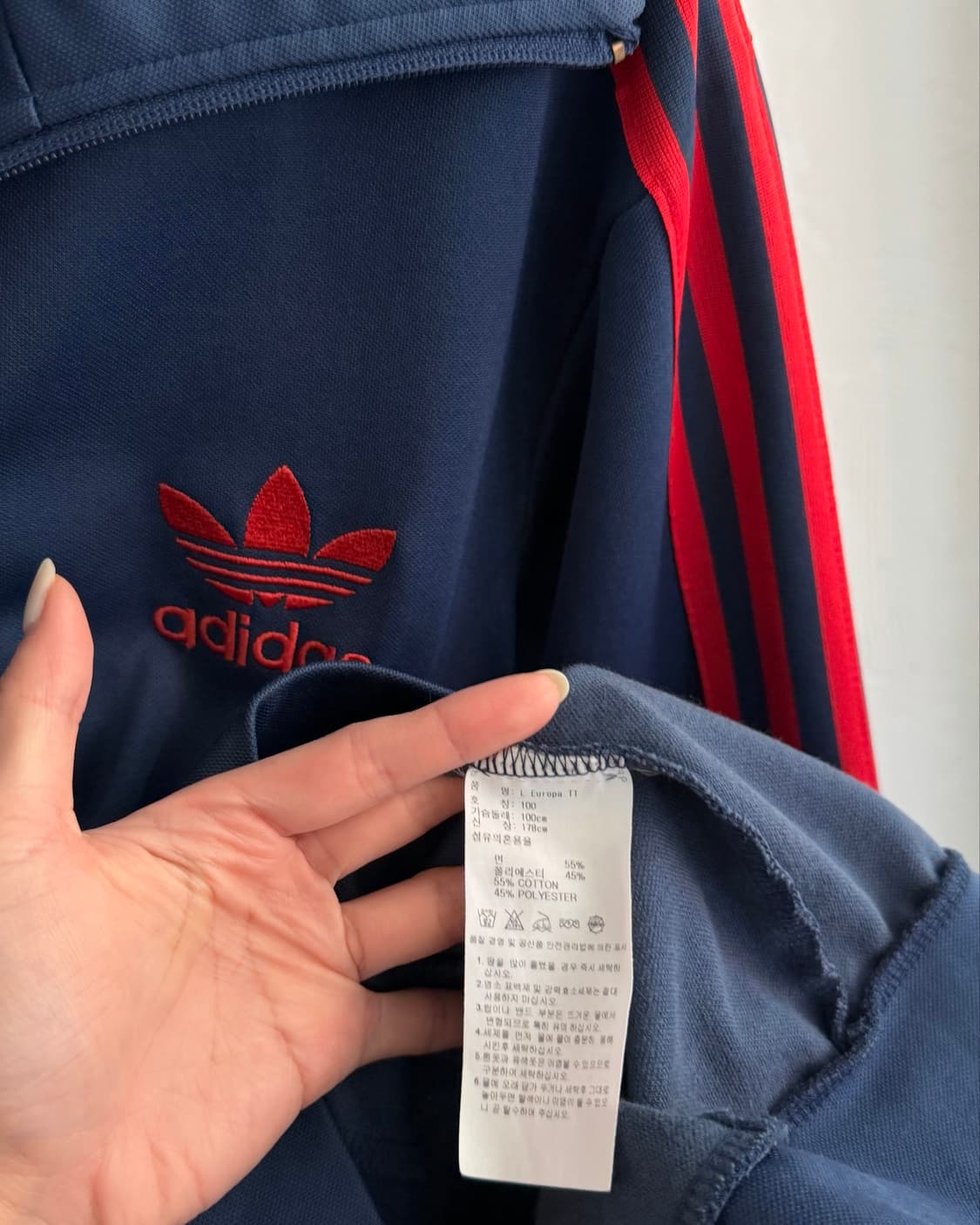 Adidas 아디다스 네이비레드 유로파 트랙탑  상품이미지6