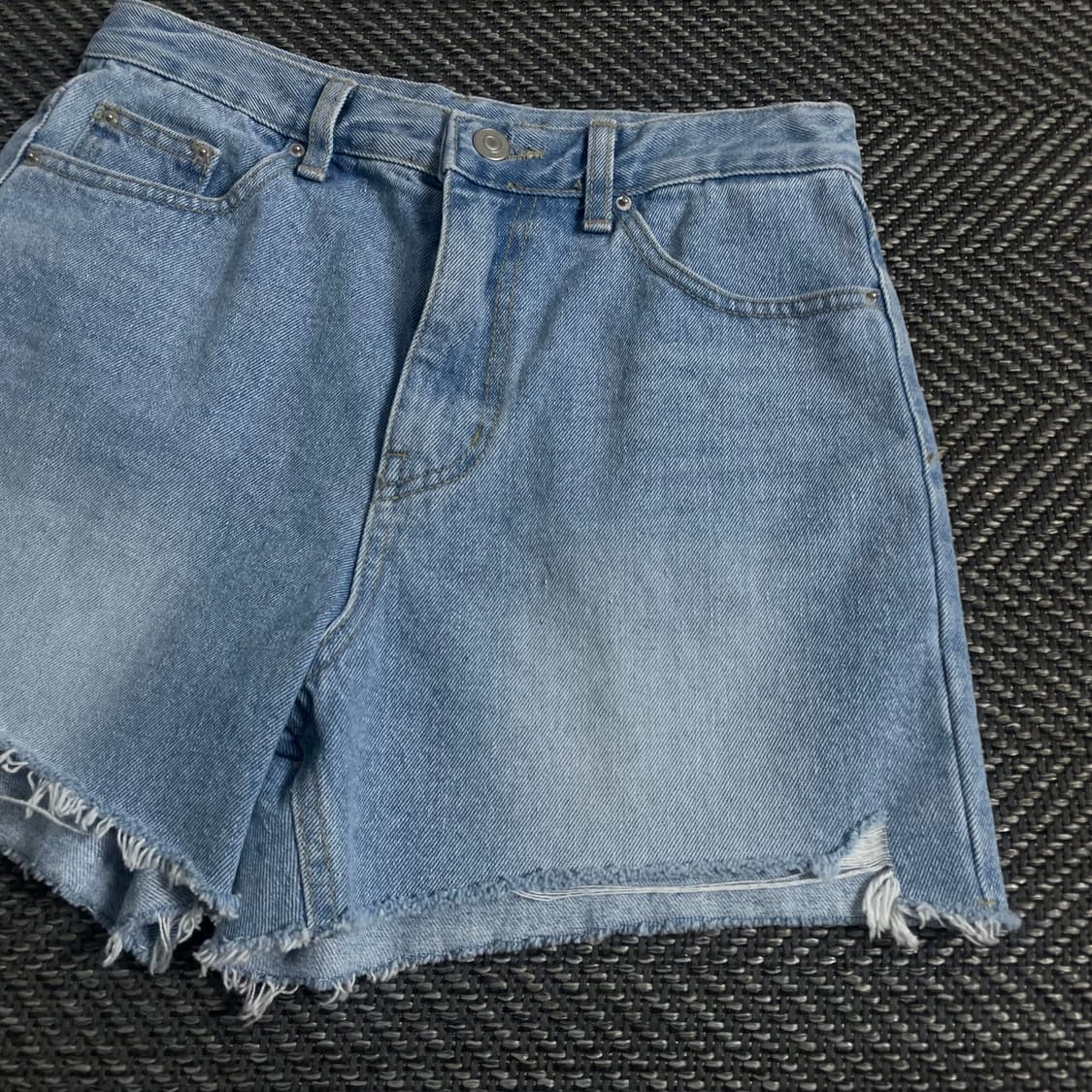 빈티지 우먼스 커팅 데님 숏 팬츠o 3509 상품이미지2