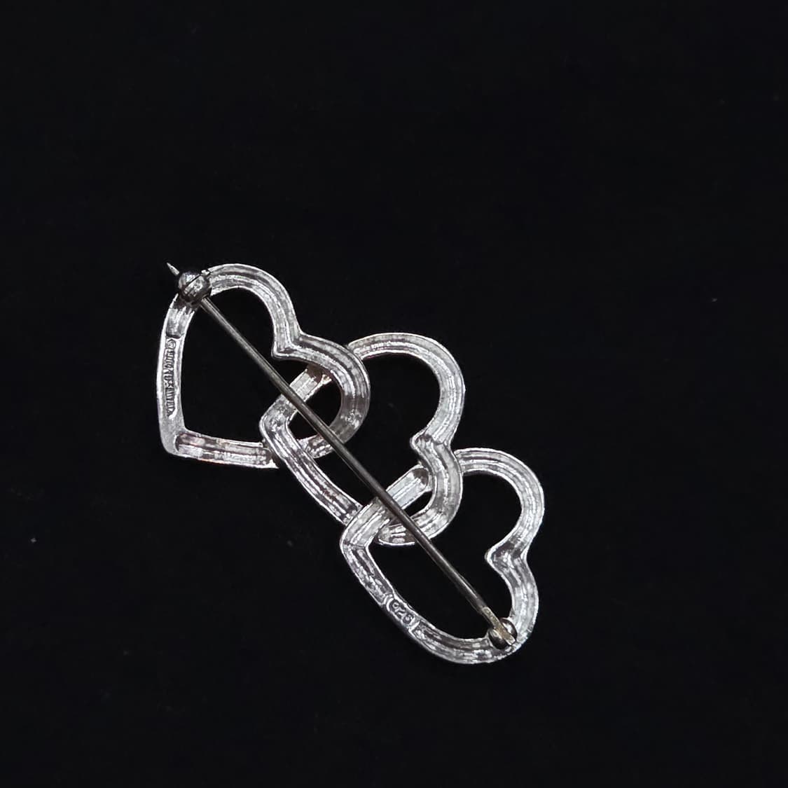 (~연말까지 할인가)티파니 트리플 오픈하트 브로치 상품이미지4