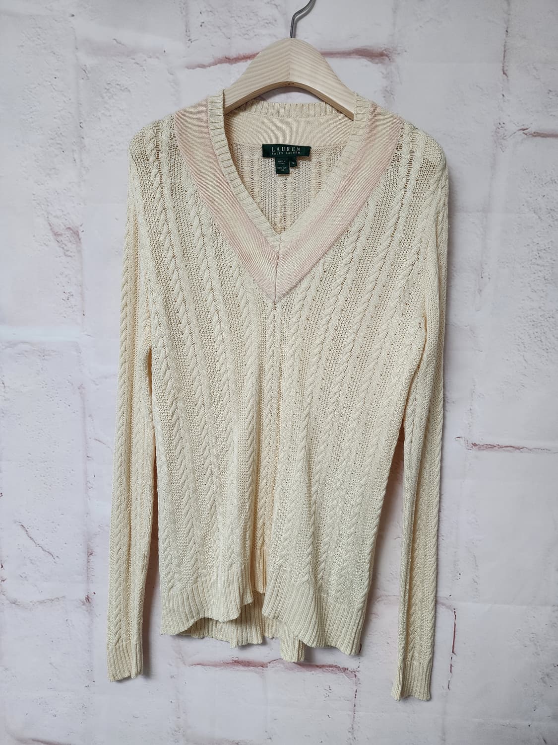 로렌 랄프로렌  브이넥 니트 상품이미지1