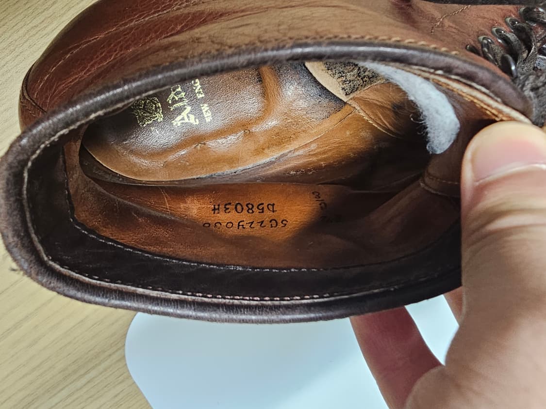 알든 탱커부츠 모디파이드 라스트 8.5e 상품이미지3