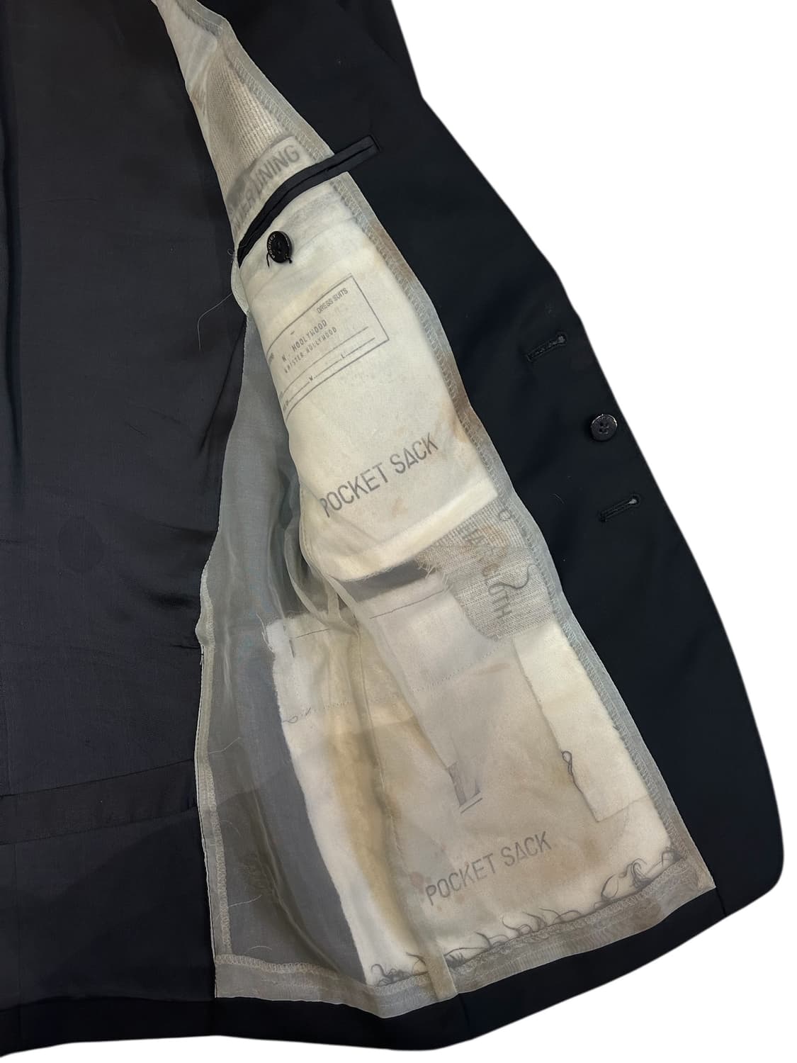 N.HOLLYWOOD Black Tailored Jacket 상품이미지9