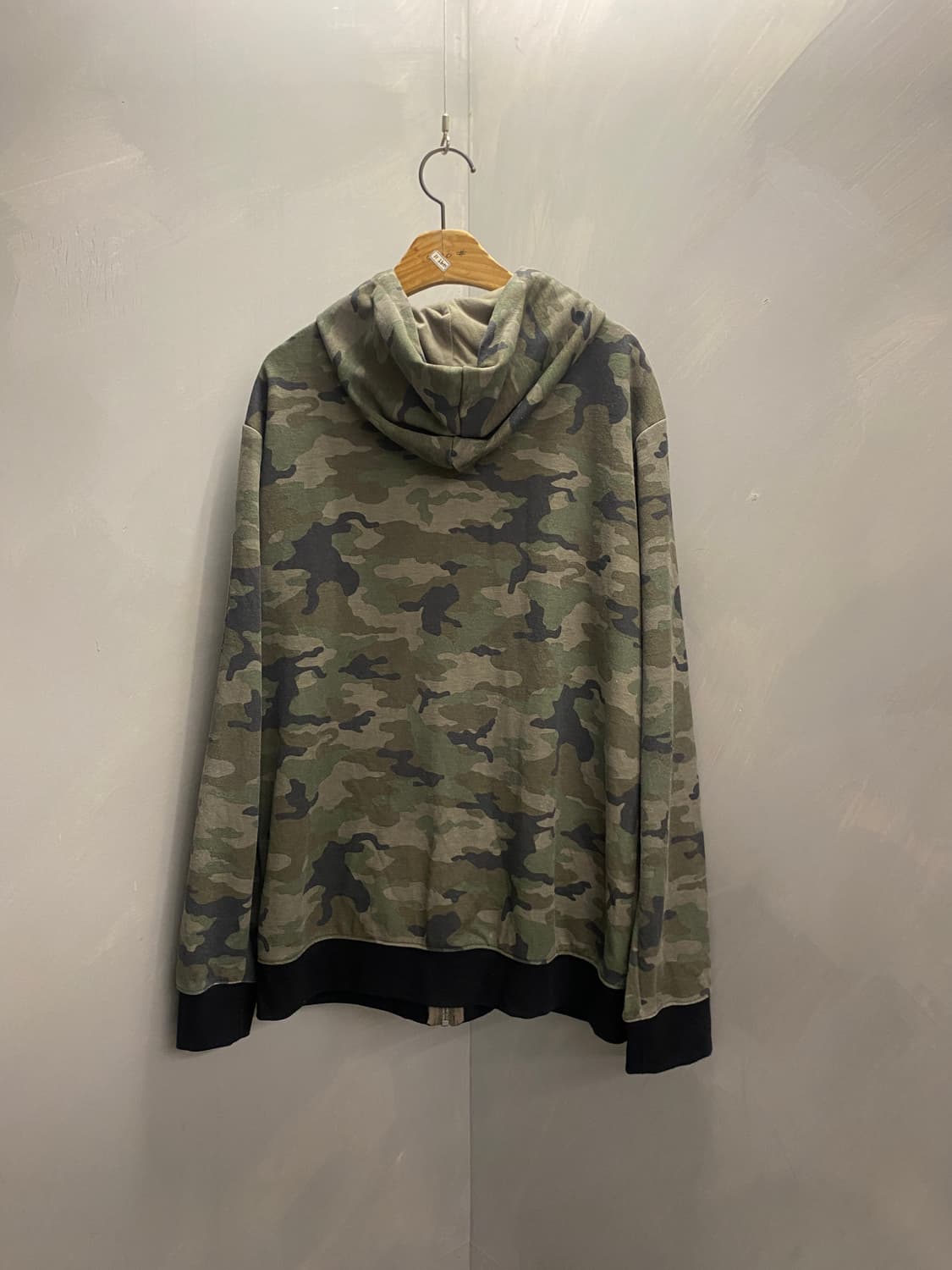 빈티지 카모 후드집업 상품이미지6