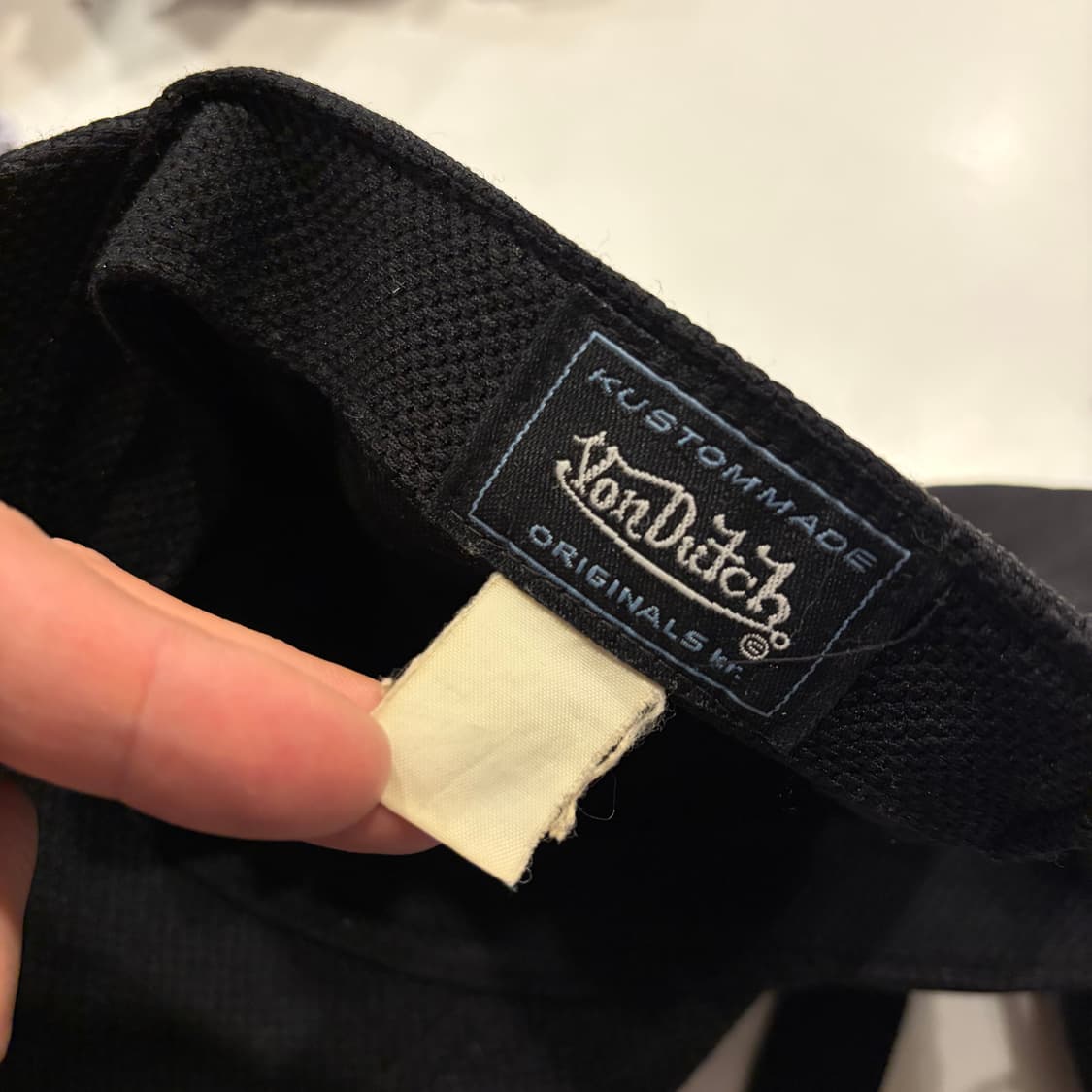 본더치 볼캡 캠프캡 블랙 모자 상품이미지4