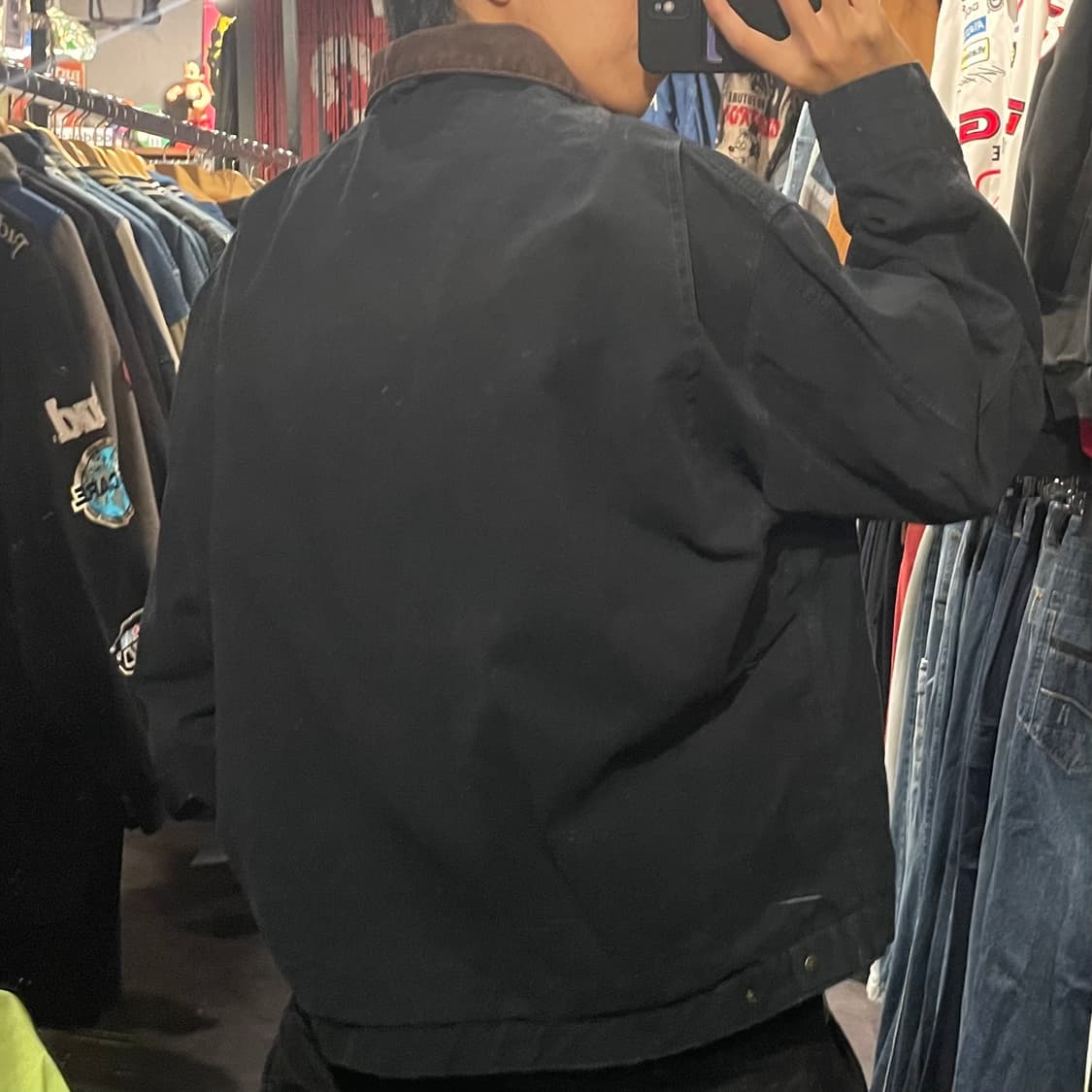 [IM] VTG 블랙 카라 워크자켓  상품이미지7