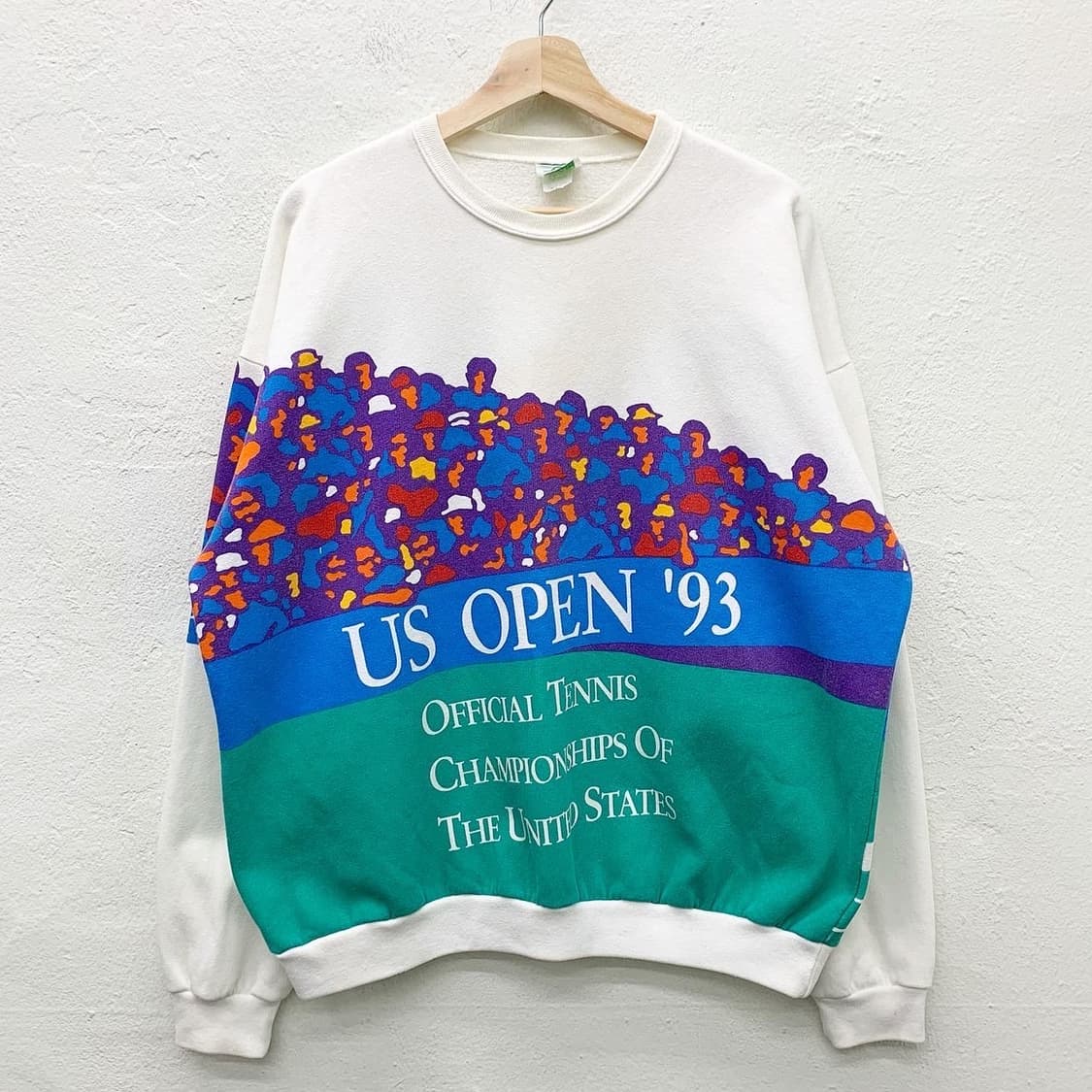 페론 스포츠 93년도 테니스 풀프린팅 스웻셔츠 상품이미지3