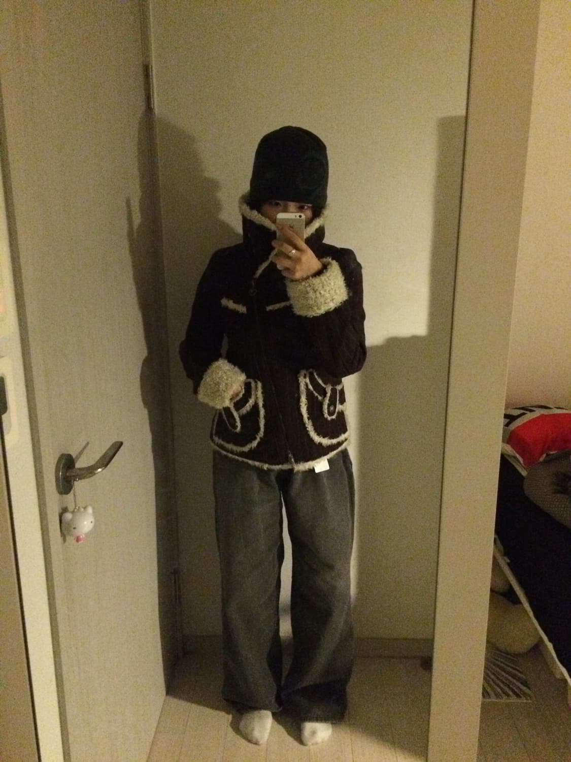 일본 빈티지 무스탕 퍼 자켓 상품이미지1