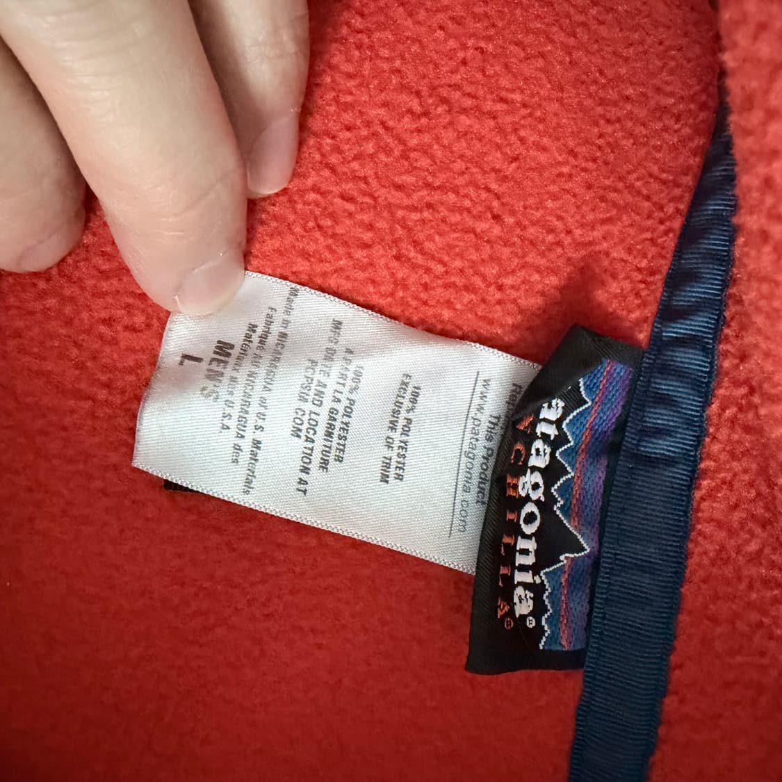 파타고니아 신칠라 헤비웨이트 오렌지 L 상품이미지2