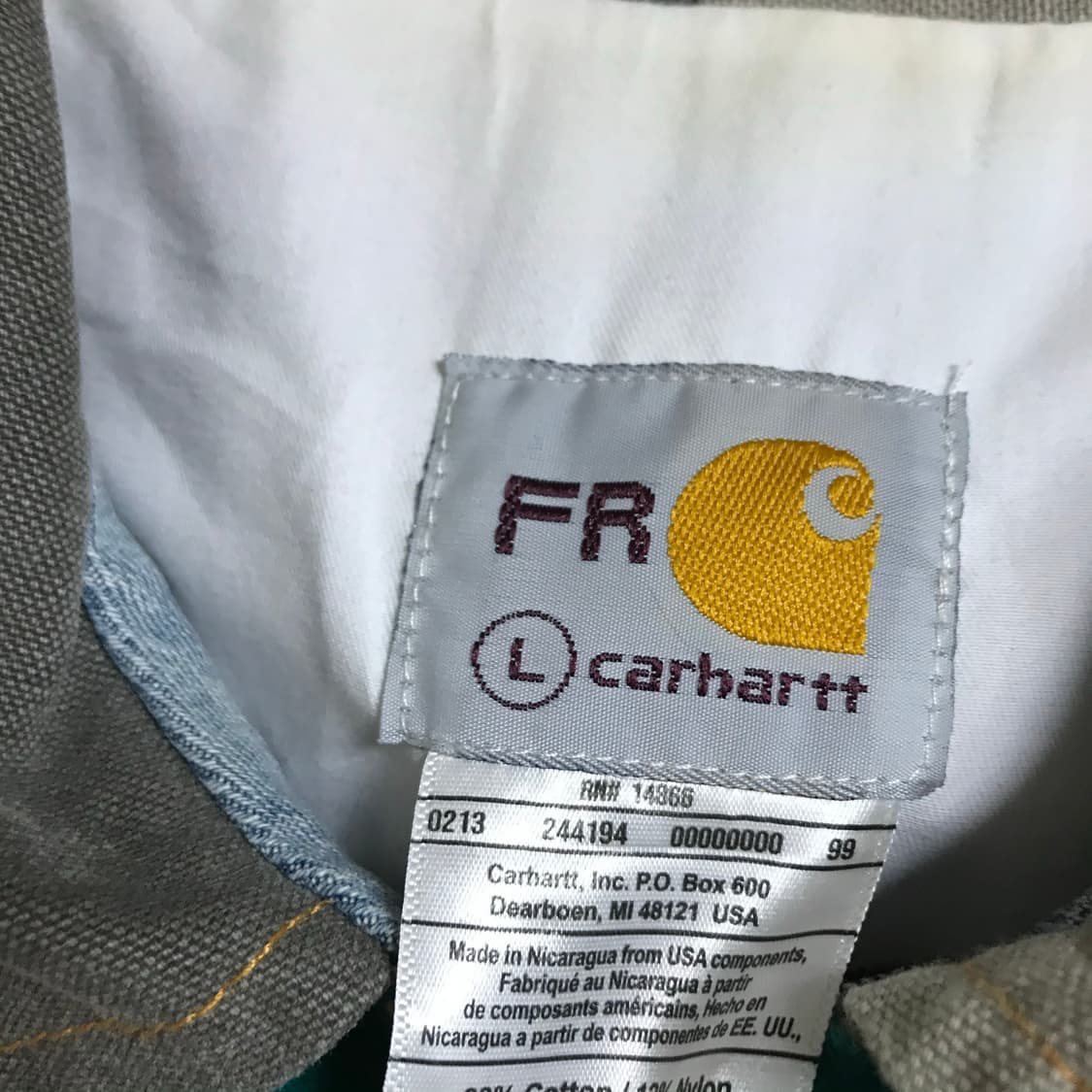 칼하트 FR 리메이크 블루종 자켓점퍼 상품이미지5