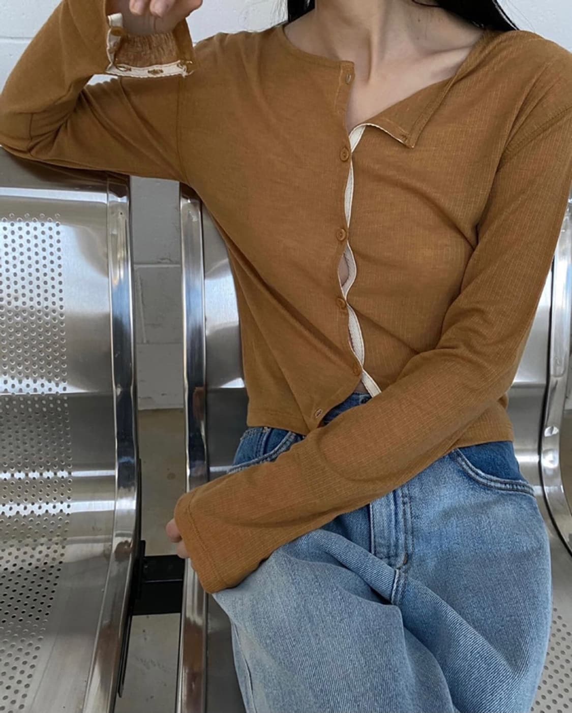 베러 텐셀 가디건 4컬러 상품이미지3