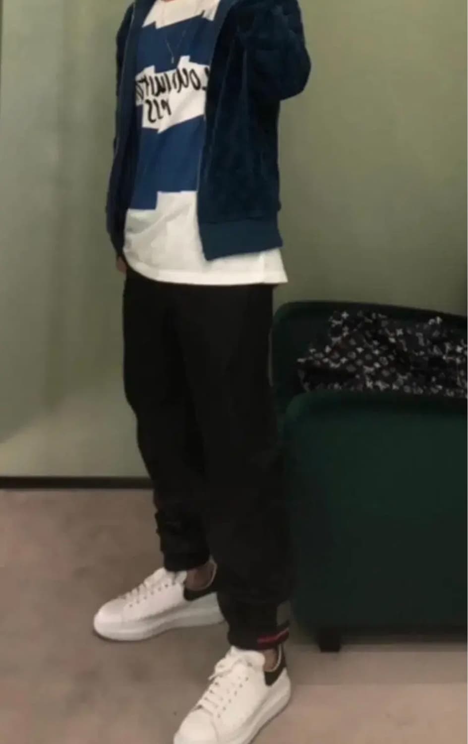 [새상품] 프라다 스트랩 조거팬츠(리네아로사 라인 한정) 46사이즈 상품이미지5