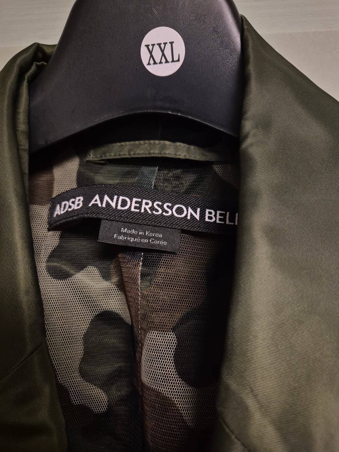 앤더스벨 플라이트 봄버 블레이저 상품이미지4