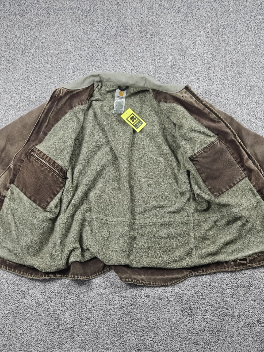 칼하트 C61 릿지코트 아크틱 초어 자켓 ( L ) / 10069 상품이미지8