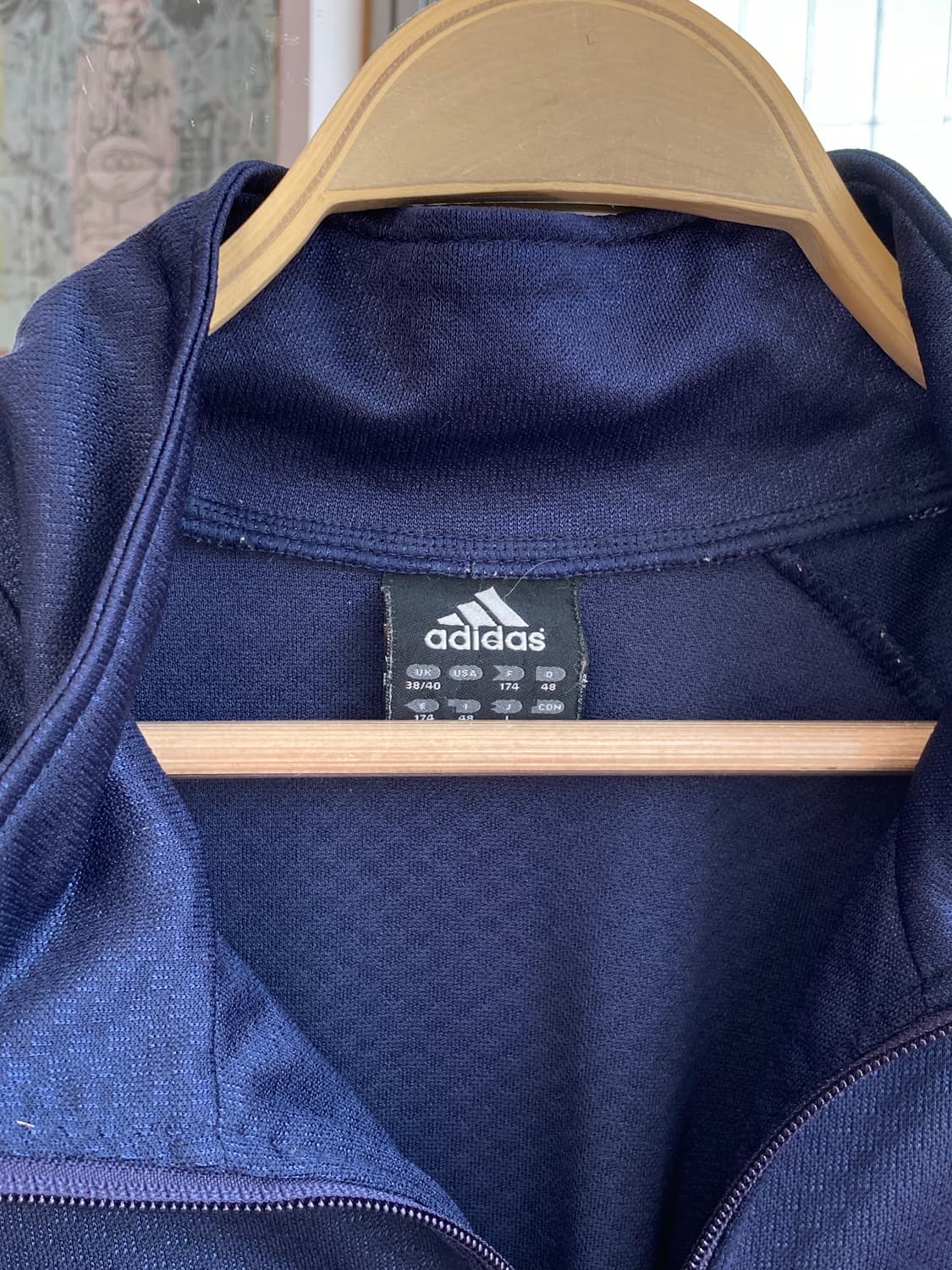 아디다스 adidas 네이비 트랙 집업 상품이미지4