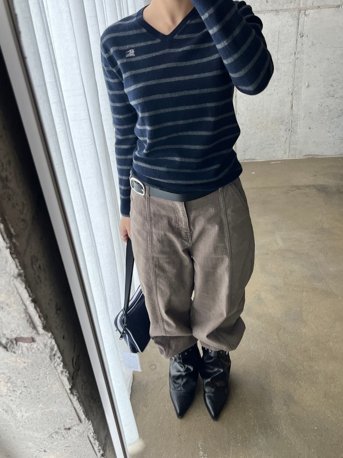 Burberry 버버리 로고 스트라이프 니트 상품이미지6