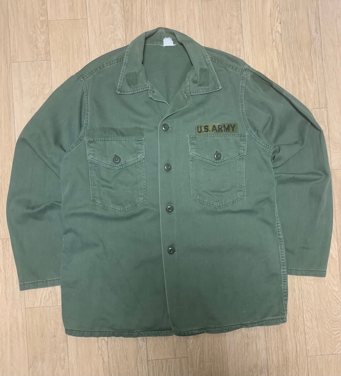 [100] 60s 미군 OG-107 유틸리티 셔츠 상품이미지1