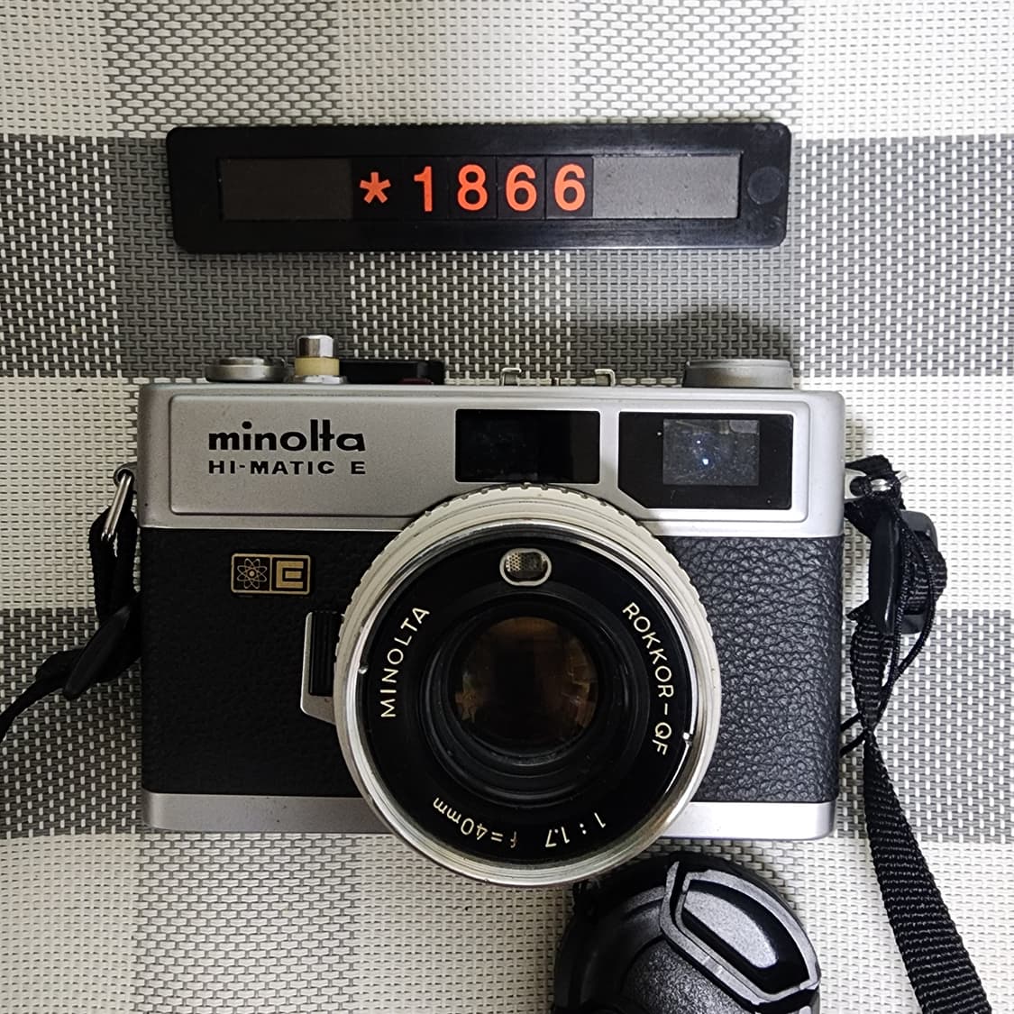 미놀타 하이매틱 E 실버바디 필름카메라 상품이미지1