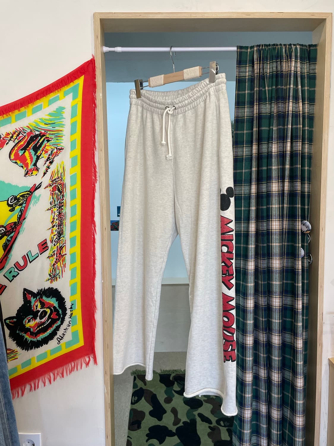 바우와우 미키 스웻팬츠 (L) 상품이미지1