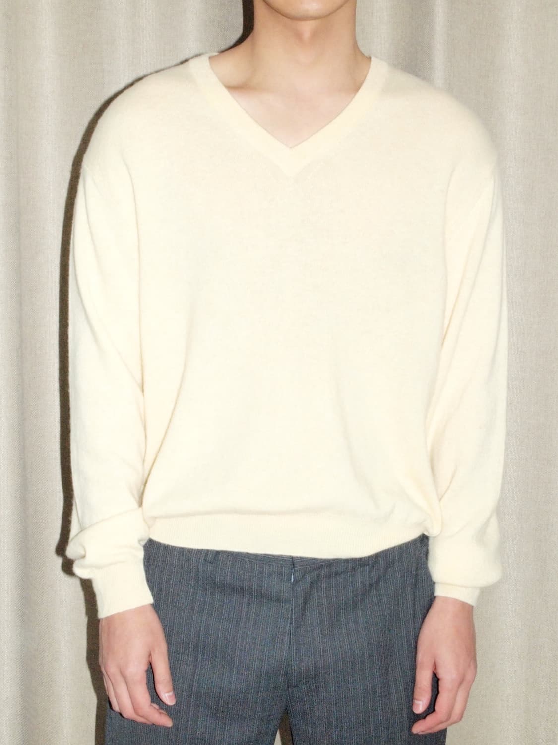 Wool Cashmere V-neck Kint 상품이미지1