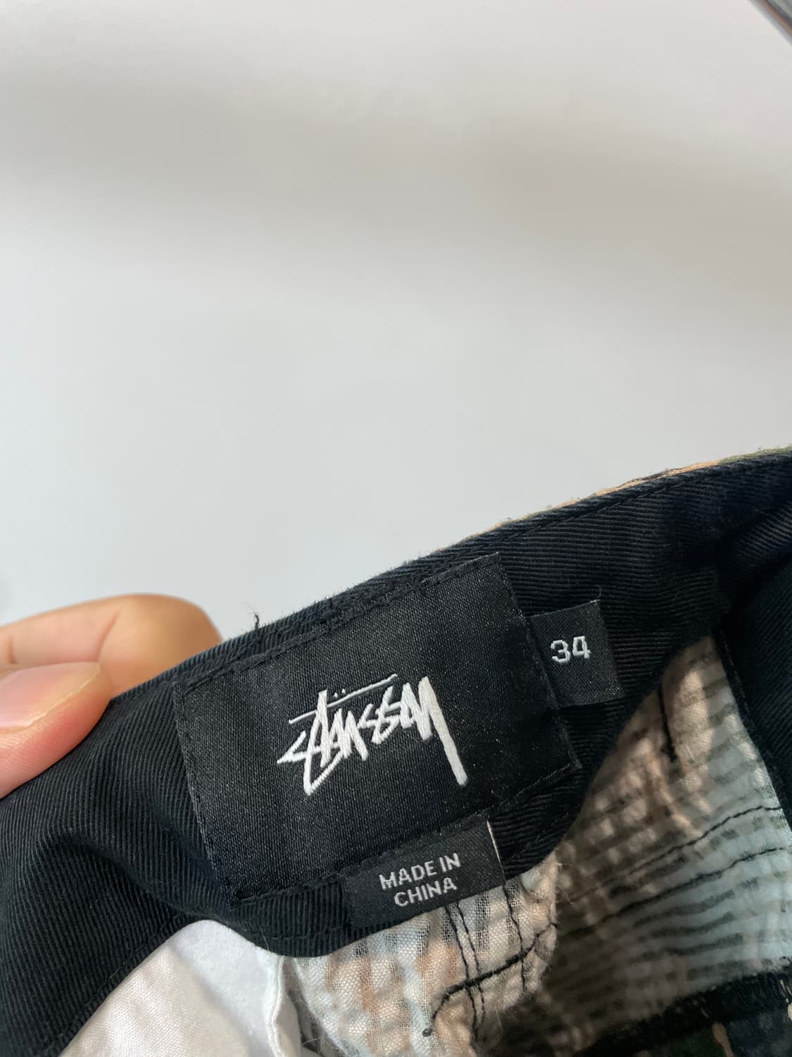 (34) stussy 스투시 시어서커 타이거카모 쇼츠 반바지 상품이미지6