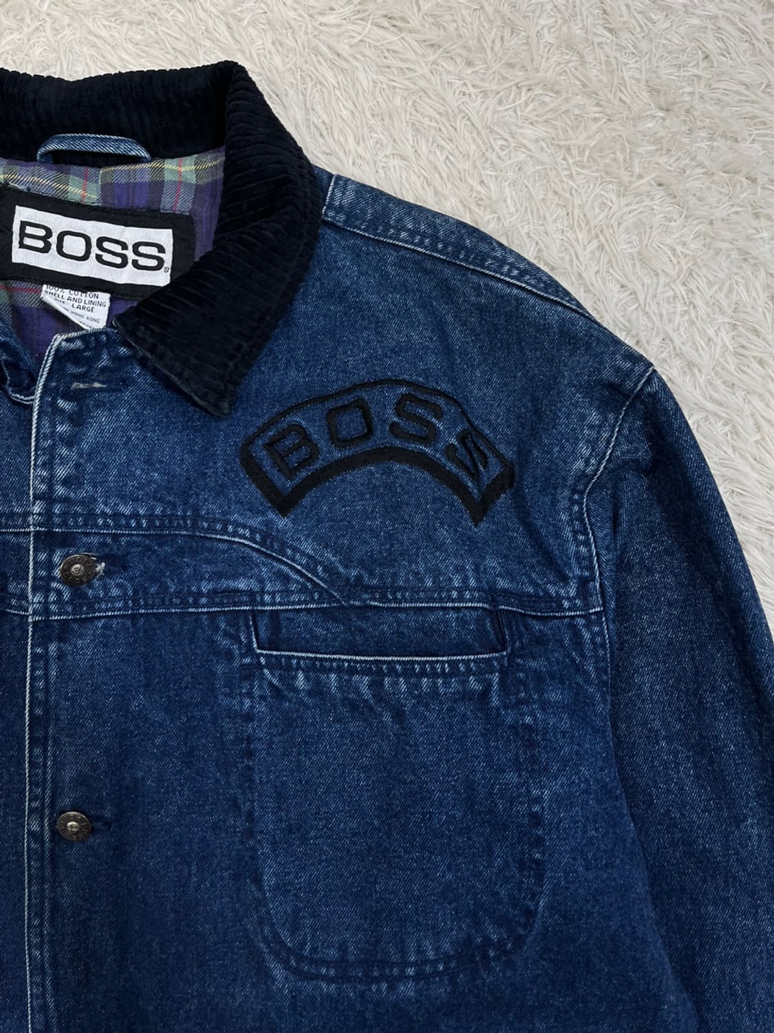 빈티지 데님 헌팅 자켓/#2555 상품이미지2