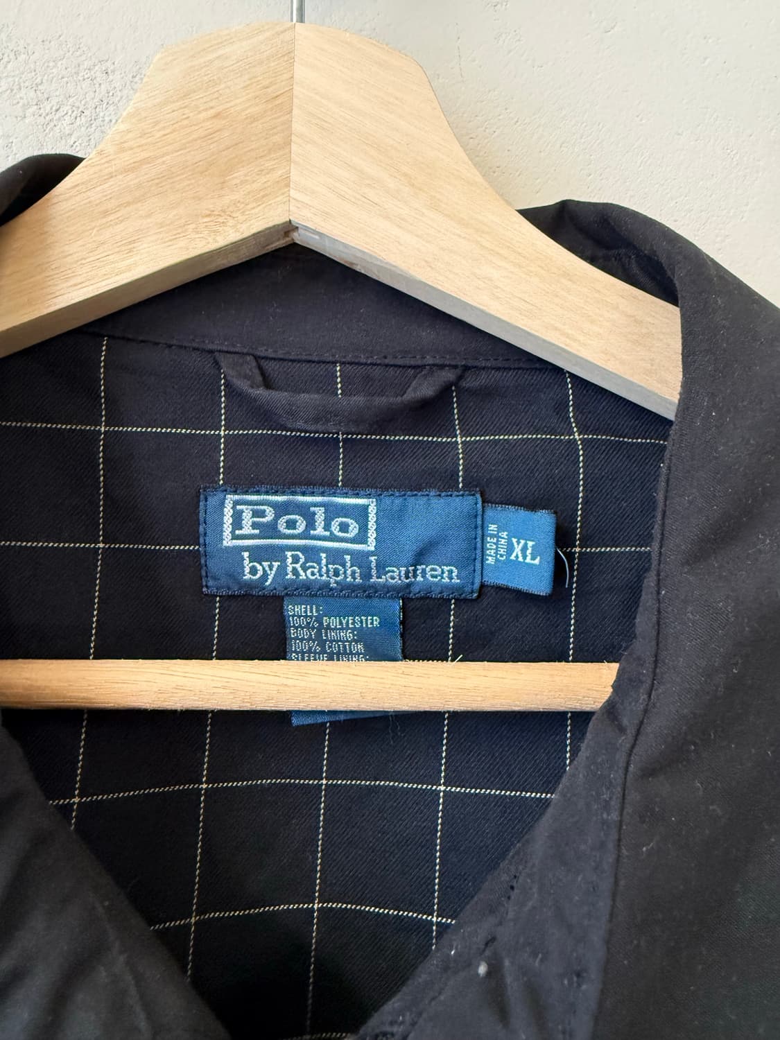 폴로 랄프로렌 블랙 스윙탑 자켓 XL 상품이미지3