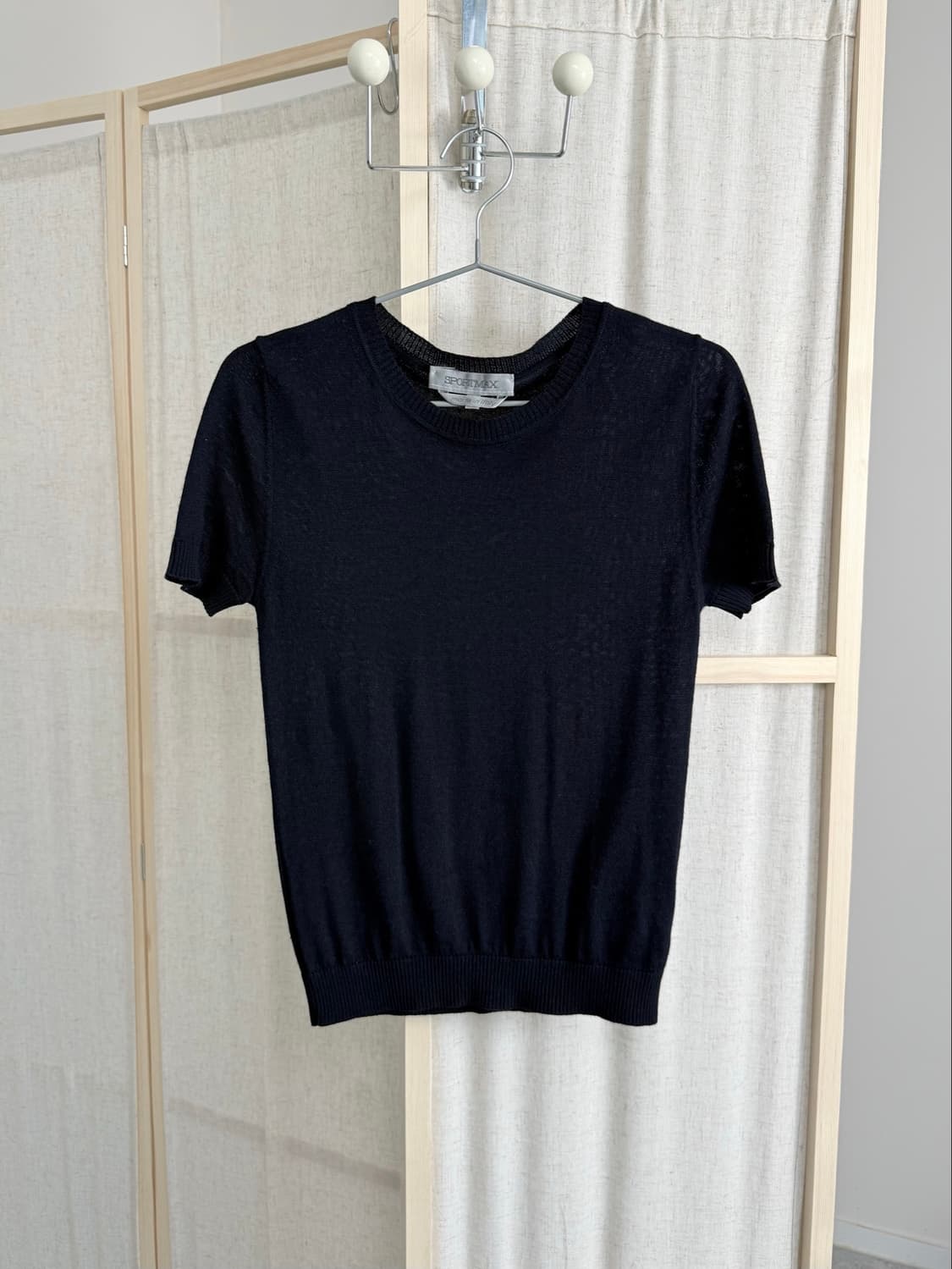 Sportmax 니트 반팔 티 (Italy) 상품이미지1