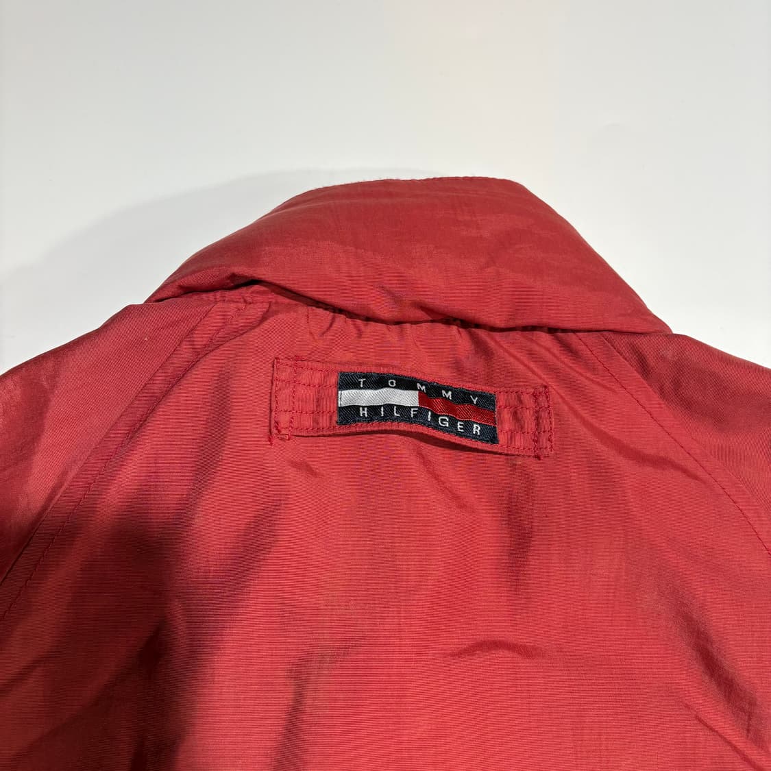 타미힐피거 레드 집업 자켓 상품이미지8