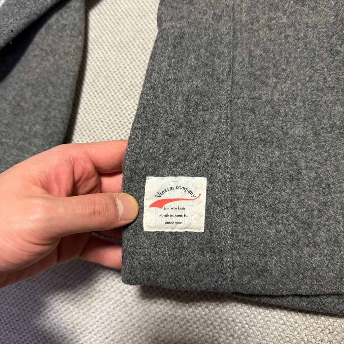 VICTIM x SCHOTT 쇼트 울 필드 자켓 상품이미지6