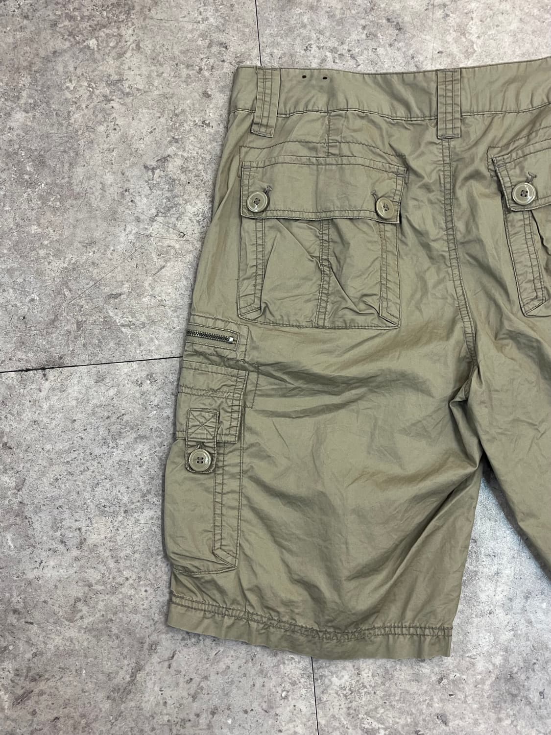 빈티지 카고 하프 팬츠 베이지 32 #csz3473 상품이미지7