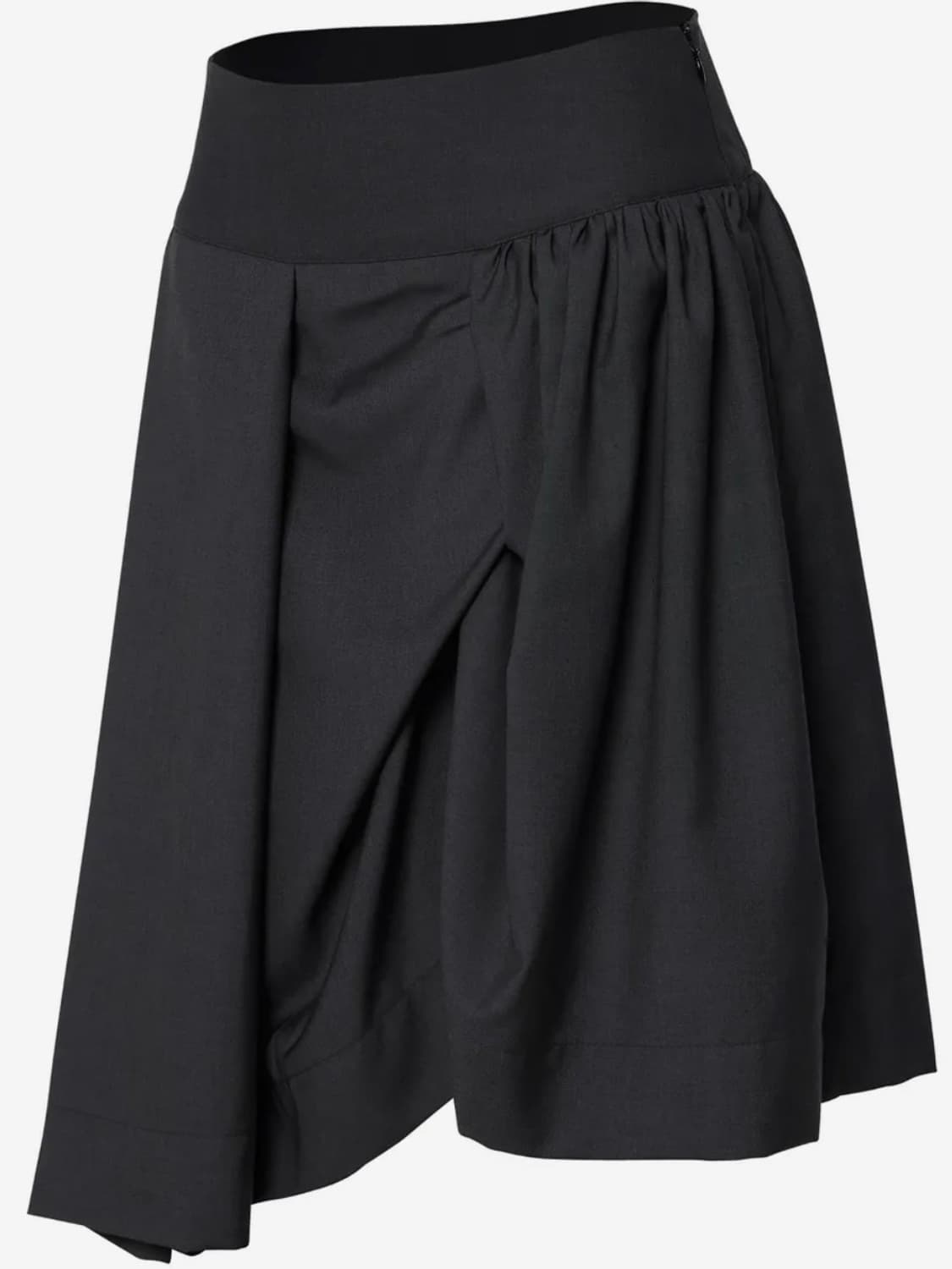 플레어업 Asymmetrical Draped Midi Skirt 2사이즈 상품이미지2