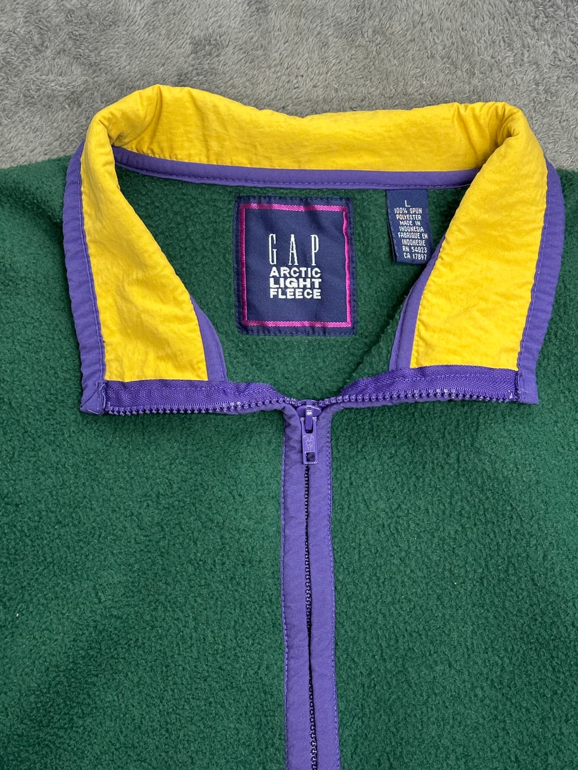 90s GAP 플리스 자켓 L 상품이미지4