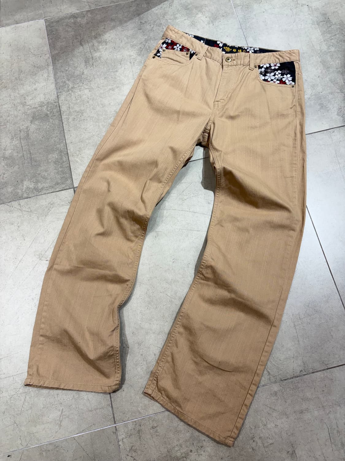 일본 오리엔탈 자수 팬츠 상품이미지7