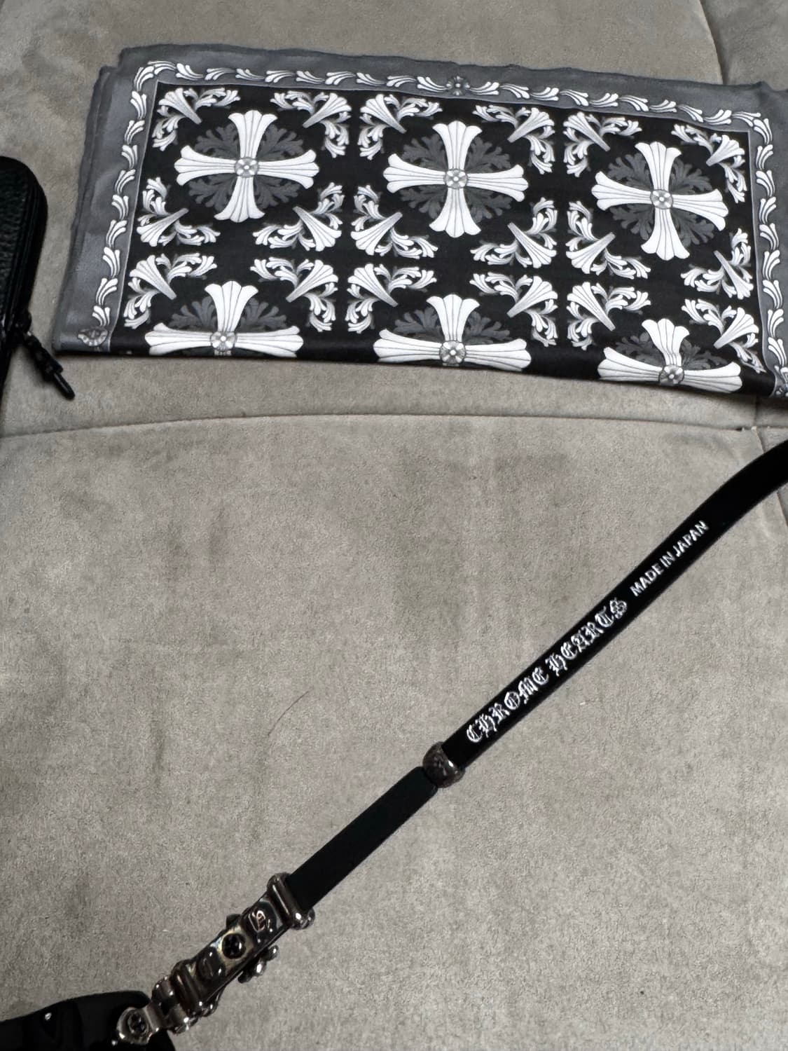 크롬하츠 Bonennoisseur 보넨노이슈어 2 블랙 브러쉬드 실버 상품이미지5