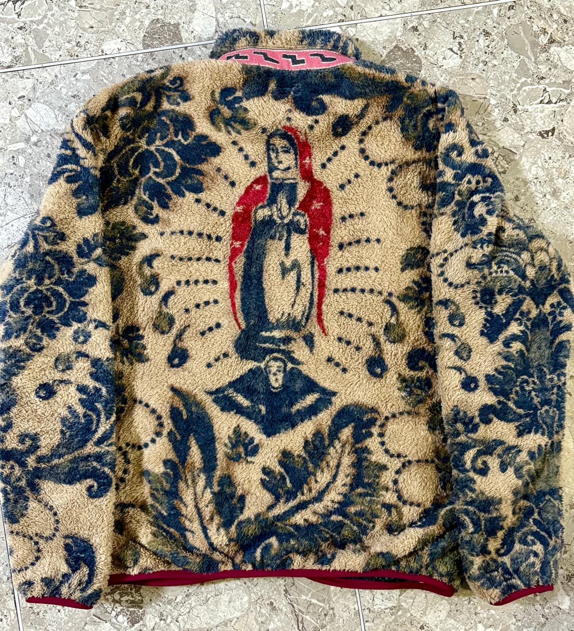 캐피탈 다마스크 마리아 집업 블루종 플리스 5사이즈 상품이미지2